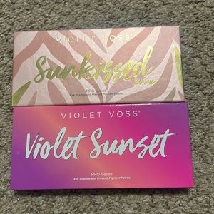 Violet Voss sunkissed summer and violet sunset palettes